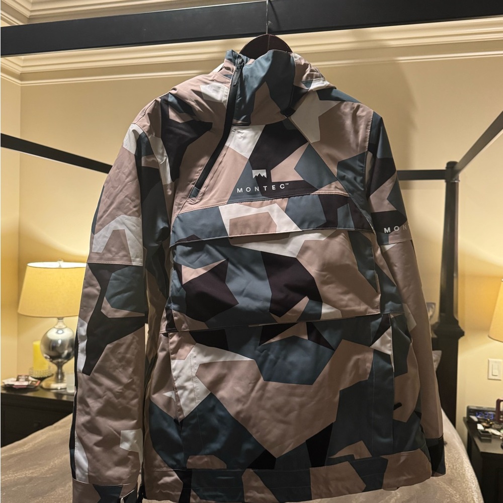 Montec Dune Women’s Ski Jacket – Atlantic Camo (Size Medium) - Picture 7 of 8